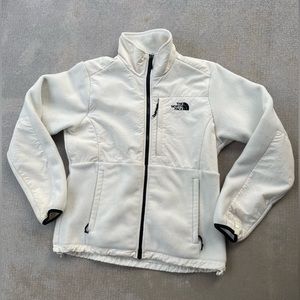 North Face Denali White Fleece Jacket Women’s Medium